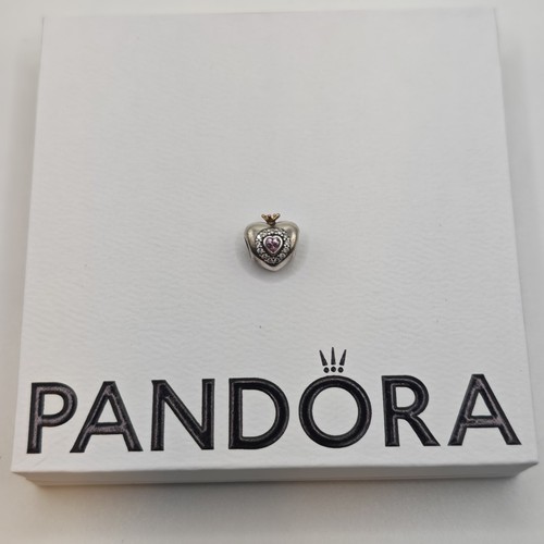 Charm diadema corona - oro, cuore