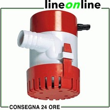 Pompa sommersa 12V Valex ES550A acque chiare con avvio automatico