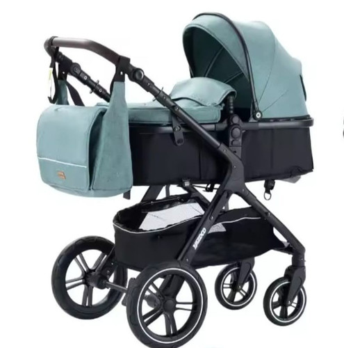 Passeggino trio nuovo verde