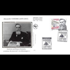 FDC soie - Alexandre Varenne -