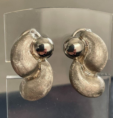Orecchini nanis oro bianco - orecchini, 18