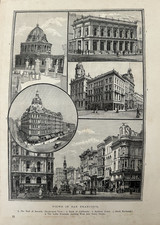 Stampa antica c1880 • San