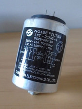 Filtro antirumore rondella