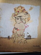 Fausto Maria Liberatore - ritratto di donna su faesite - "Belladonna" - Firmato 