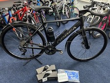 Telaio in lega Orbea Gain E forcella carbonio Shimano 105 disco idraulico bici ottima