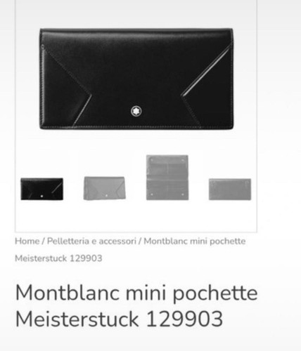 Montblanc mini pochette
