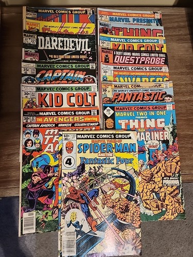 Vintage marvel comic books - vintage,