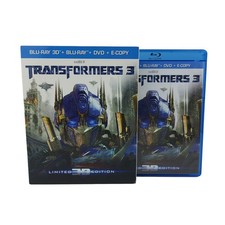 Transformers 3 Blu Ray 3D