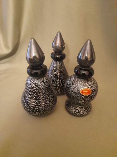 Tris boccette vetro murano - tris,