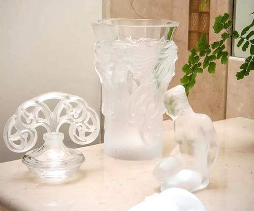 Splendido vaso lalique - vaso,