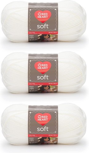 Filato red heart soft off - red,