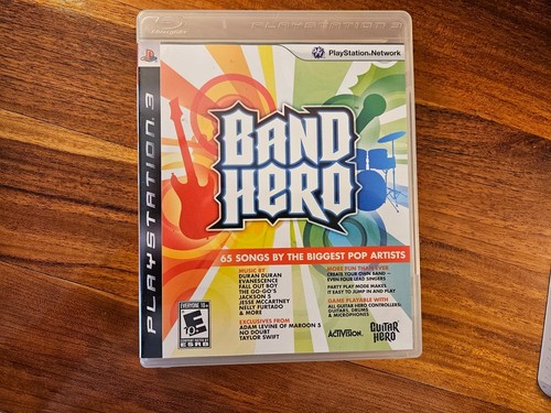 Band hero game - band, sony