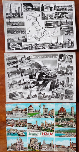 Cartoline souvenir italie - cartoline, d'italie