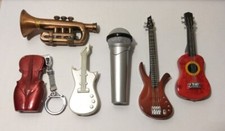 LOTTO ACCENDINI A GAS STRUMENTO MUSICALE COLLEZIONE-ACCENDINI-BRICCHETTO-MECHERO-VINTAGE