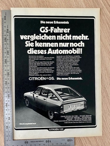 Citroen 1973 nuova - gs,