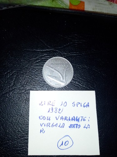 Cod lire spiga 1982 - 10,