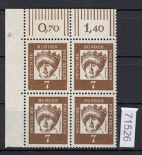 Berlino 1961, Mich.-Nr.: 200 ** DZ 4 marchi di stampa 4