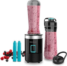 Frullatore Portatile Individuale Power Titanium 300 Easygo. 350W, Trita Ghiaccio