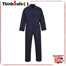 Tuta Blue Da Lavoro Ignifuga