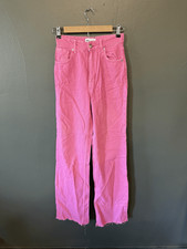 Jeans donna Zara rosa gamba
