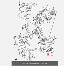 Catena distribuzione Suzuki