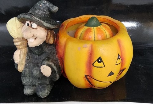 Halloween portacandela zucca