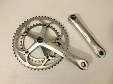 Vintage SHIMANO 600 ULTEGRA FC-6400 Tricolor 52/38, 170 mm Crankset Chainset