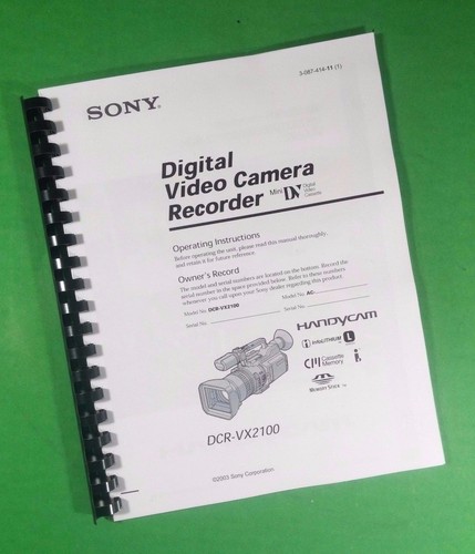 Manuale uso per videocamera - d'uso,