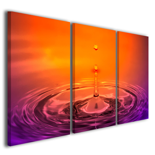 Quadri canvas drops arte - quadri, su
