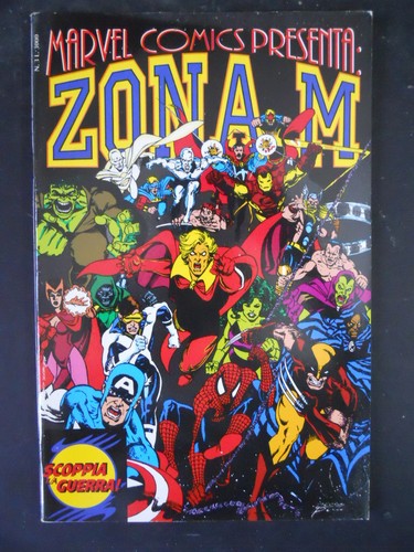 Zona marvel comics presenta - m,
