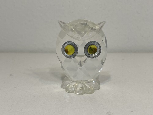 Statua swarovski 010014 gufo - swarovski,