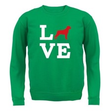 Amore Rottweiler Cane Silhouette - Felpa Adulta - Amore Cucciolo Rotty