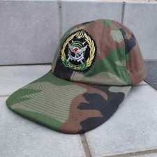 Cappello berretto baseball mimetico esercito persiano bosco con toppa sigillo ed etichetta