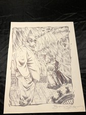 Brian Denham Pen Ink Sketch