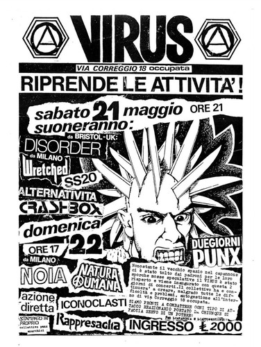 Poster locandina punk culture - locandina,