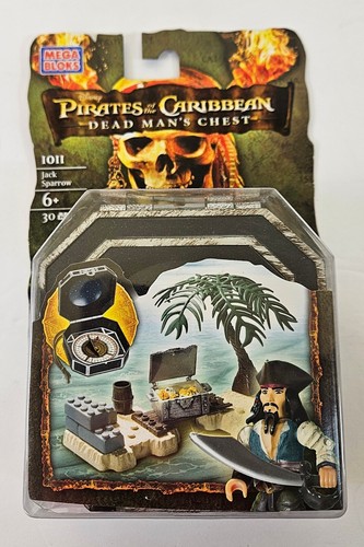 Mega bloks jack - sparrow, figure