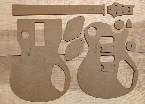 Prs sc245 stencil - prs, templates