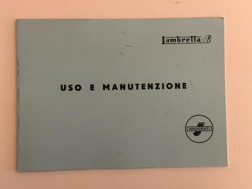 Libretto uso manutenzione - libretto,