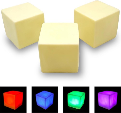 Cubetti led rgb cubi - 3x,