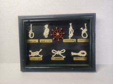 Telaio nodo nautico, decorazione nautica, barca marina 8 In X 6 In