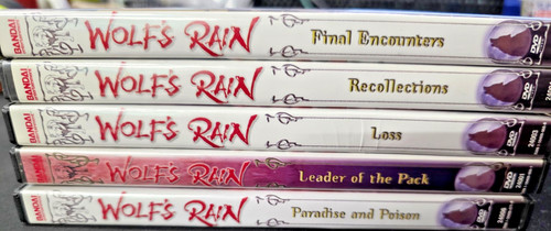Wolfs rain dvds collection - rain, 5