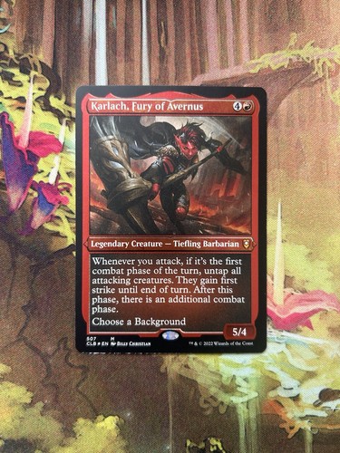 Mtg karlach fury avernus - fury, of