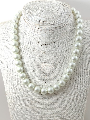 Collana donna perle 12 - di, mm.12