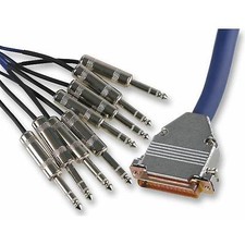 AudioKraft - Spine jack bilanciate da 25 pin D-Sub a 8x - 2 m (DSUB)