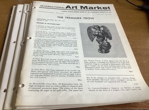 International art market - international,
