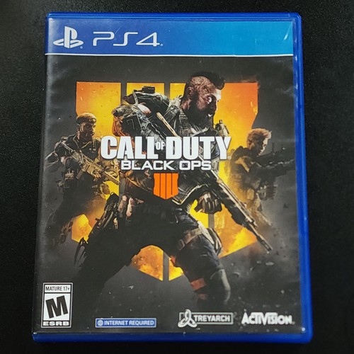 Call duty black - black, ps4