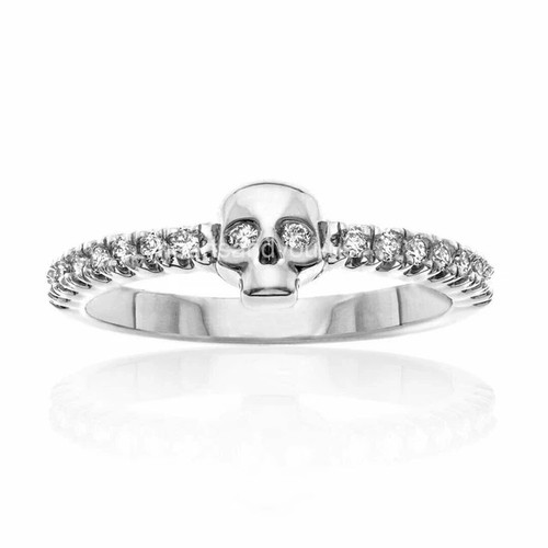 Anello gotico scheletro