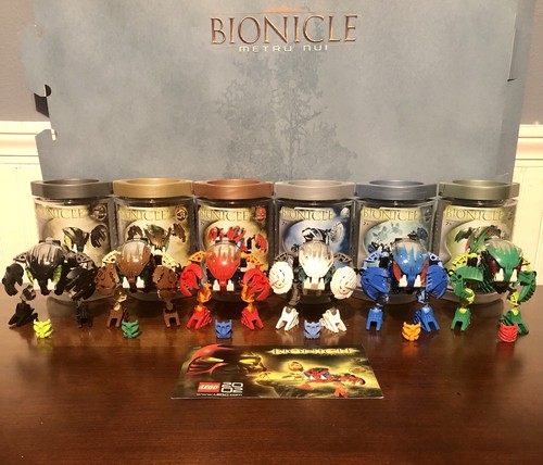 Lego bionicle bohrok set - lego,