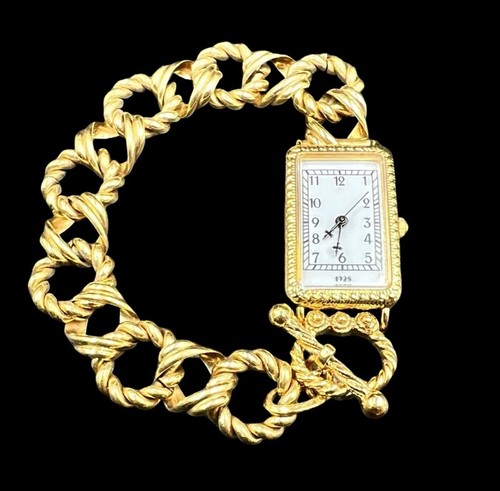 Orologio bracciale tono oro - bracciale,