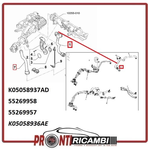 Kit tubi scambiatore alfa - kit,